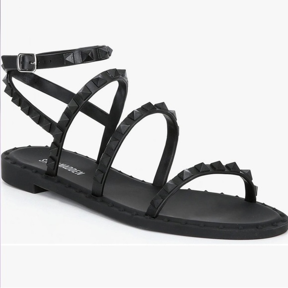 Steve Madden Ankle Wrap Sandals - Picture 1 of 13